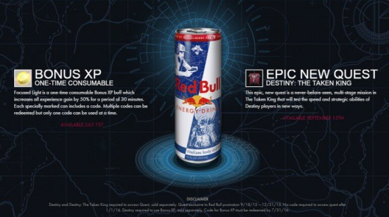 Акция от Red Bull и Bungie досрочно прекращена по техническим причинам