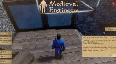 Начни играть в Medieval Engineers и ты просто обалдеешь!